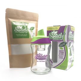Sweetly® Stevia Zero Calorie Natural Pouch and Pour Jar Combo